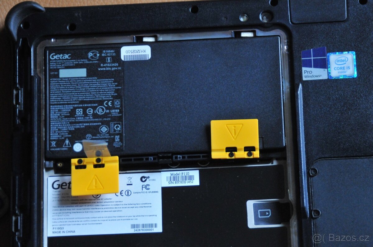 Vojenský/průmyslový tablet GETAC F110 G3 - 5