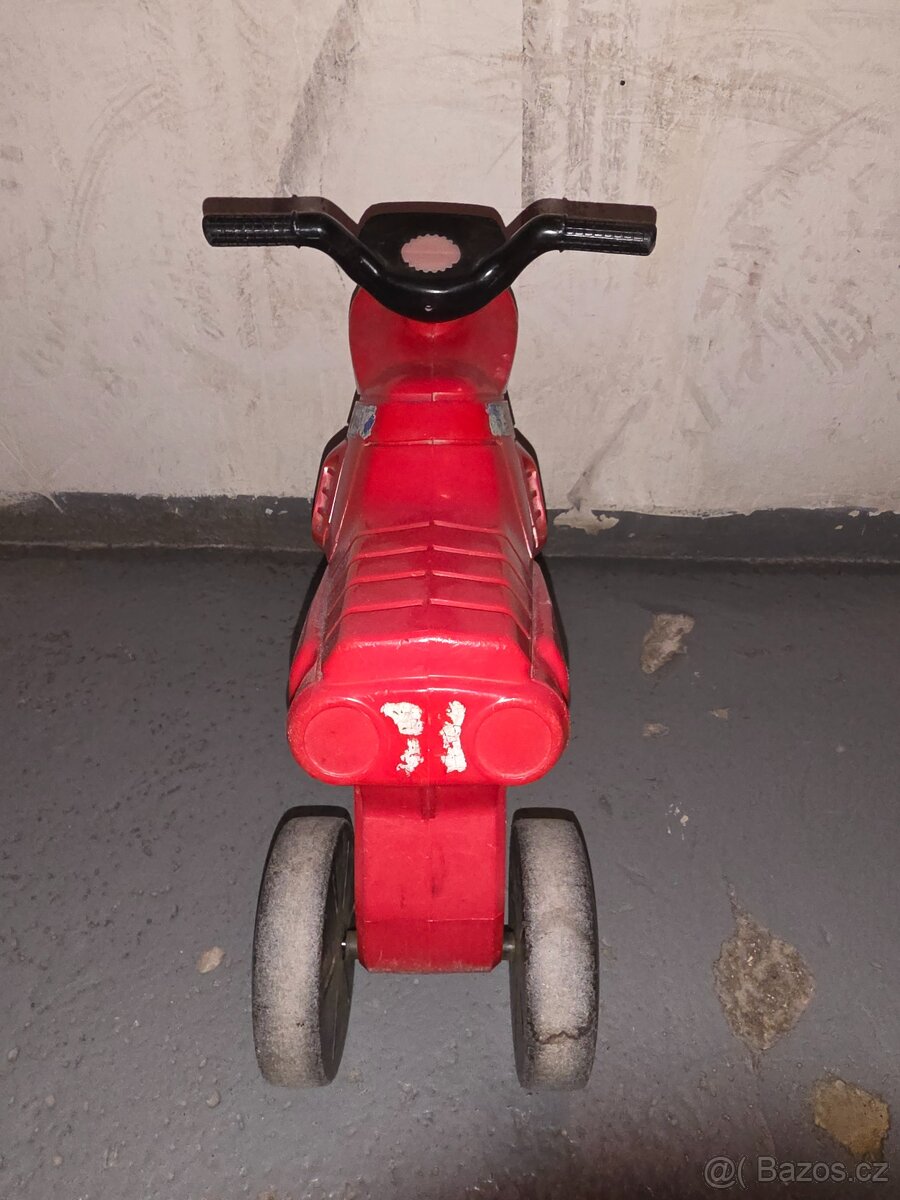 Odrážedlo motorka. Červená. - 5