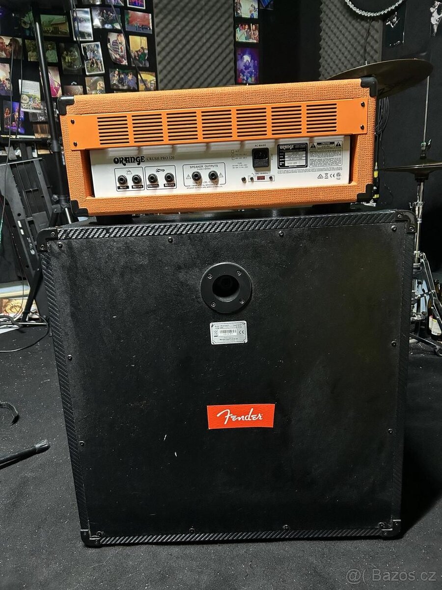 Orange crush pro 120 + Marshall MG412ACF - 5