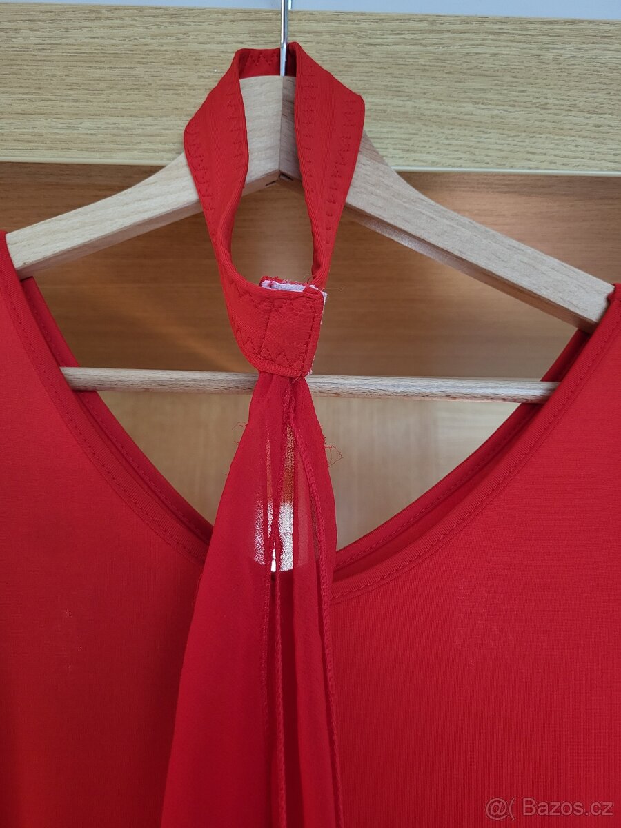Společenské šaty pro standardní tanec - červené - 5