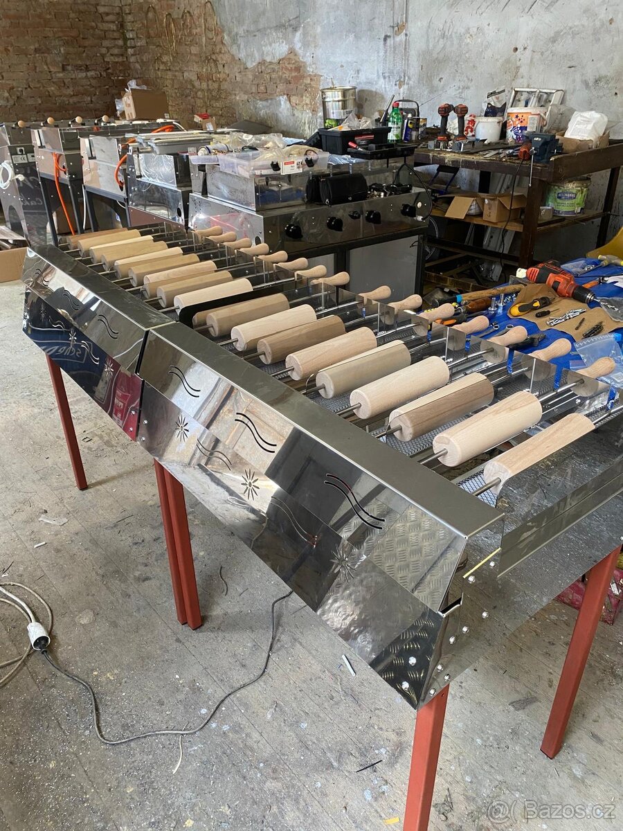 Gril na pečení trdelníků - 5