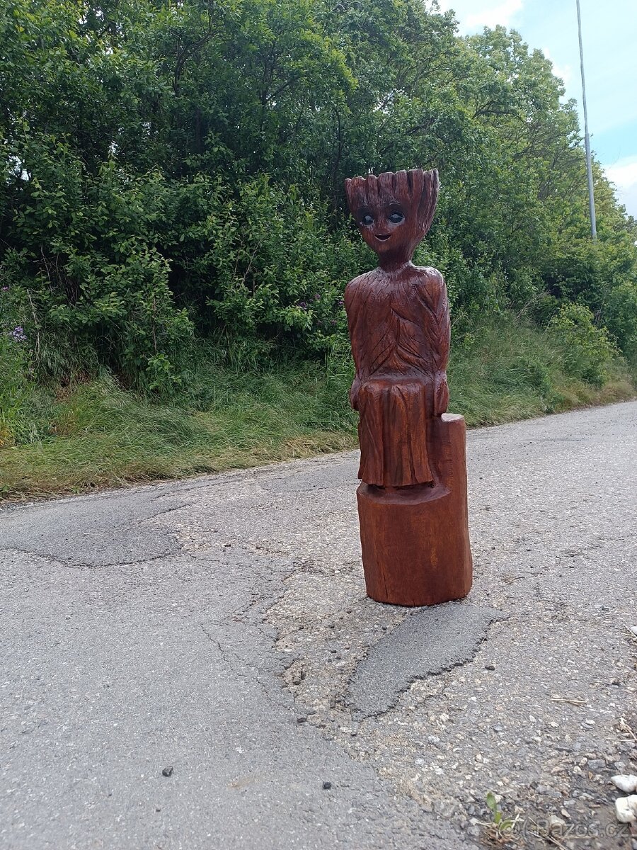 Dřevěná socha - 5