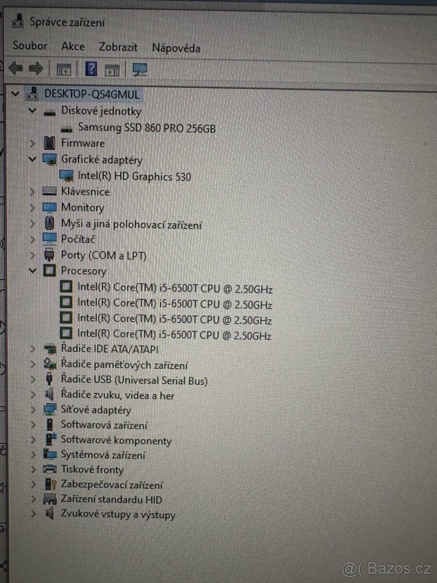 MiniPC HP EliteDesk I5,8GB,240SSD,GK,WIN10Pro - 5