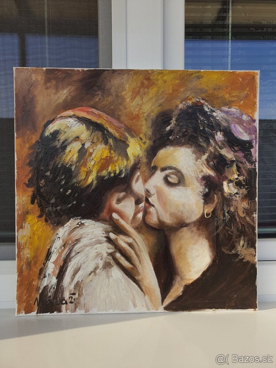 Umelecké dielo „Žena s dieťaťom“ - 5