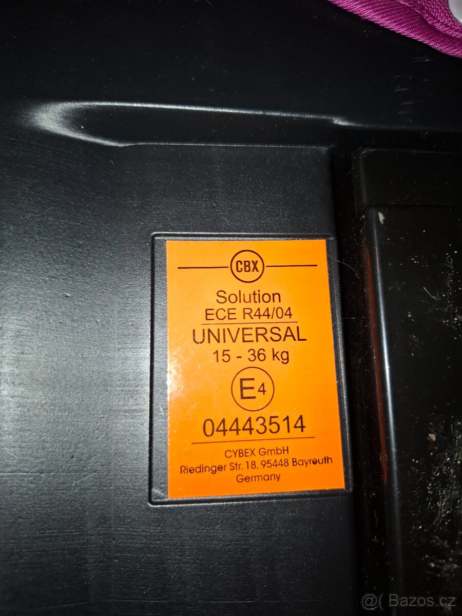 Autosedačka Cybex CBX 15-36kg - 5