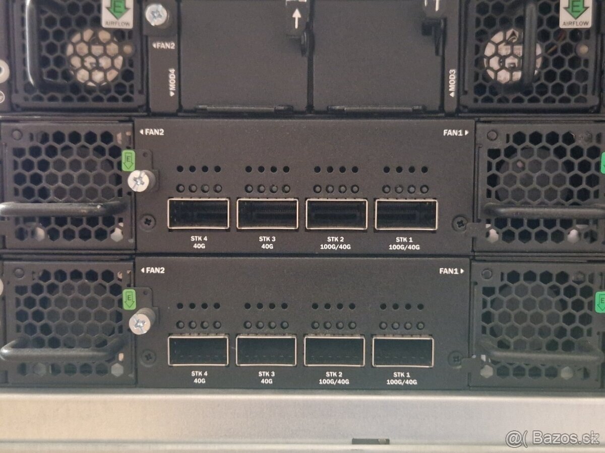 Juniper MX204 + 2x ICX 7650-48F + 7450-24 - 5
