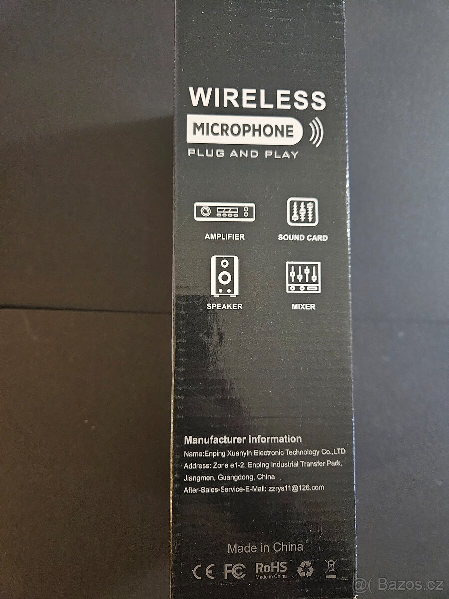 Aveek bezdrátové karaoke mikrofony - 5