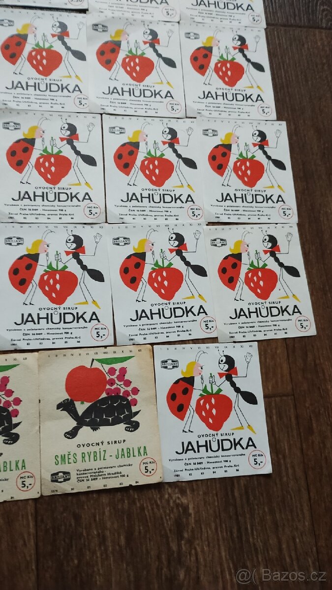 Etikety na sirupy - 5