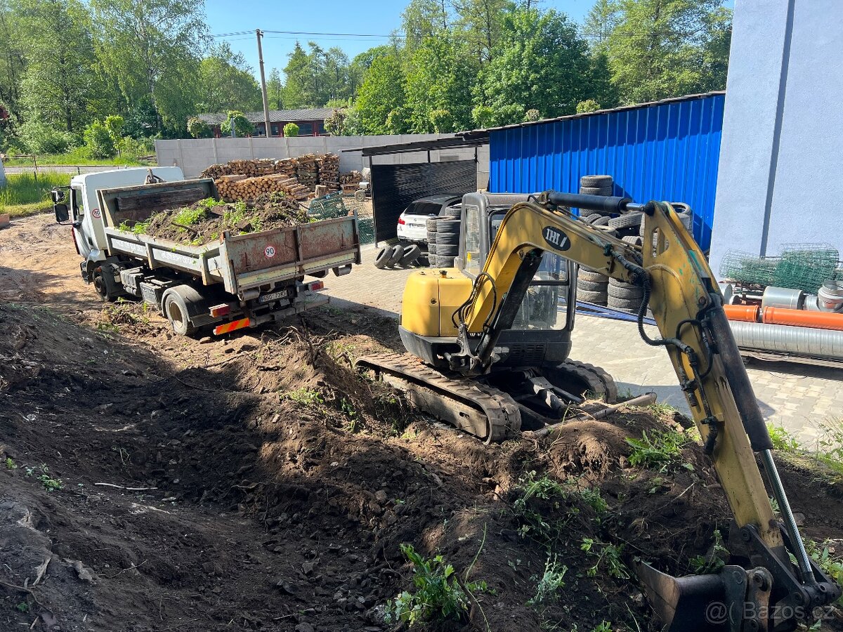 Vykopové a zemní práce bagrovaní - 5