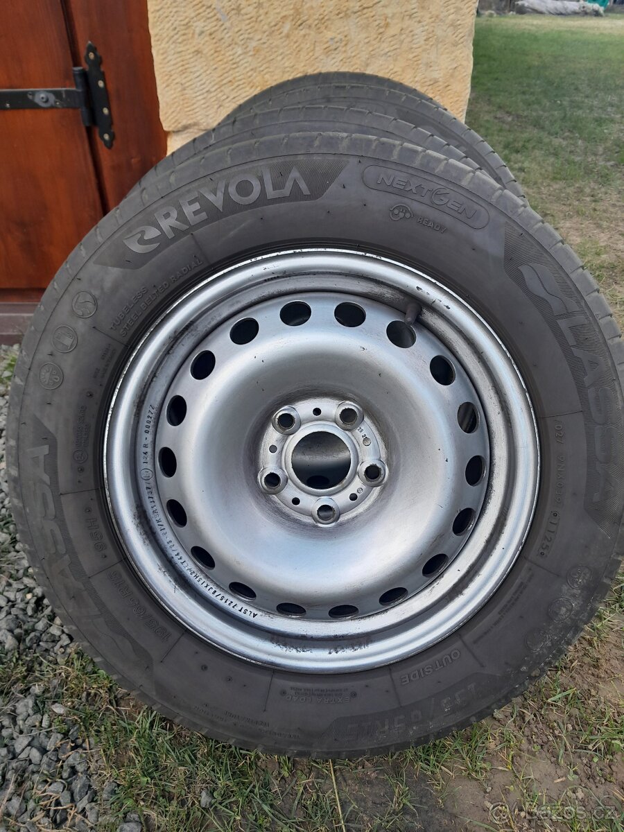 Pneumatiky 195/65/R15 s disky - 5