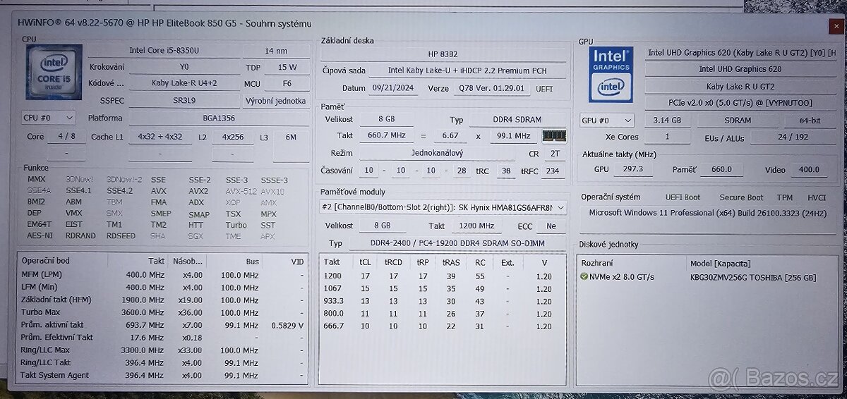 HP EliteBook 850 G5 - 5
