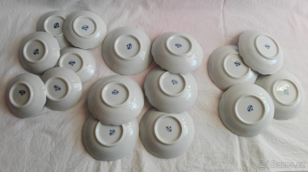 Prodám sbírku cibulák Meissen z r.1885 - 5