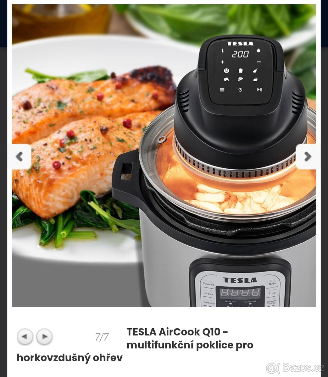Tesla Aircook Q10 multifunkční horkovzdušná poklice - 5