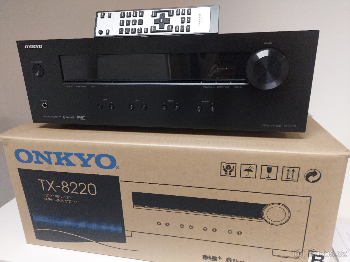 receiver Onkyo TX-8220 - ZÁNOVNÍ, DAB+, BLUETOOTH, PC 8400,- - 5