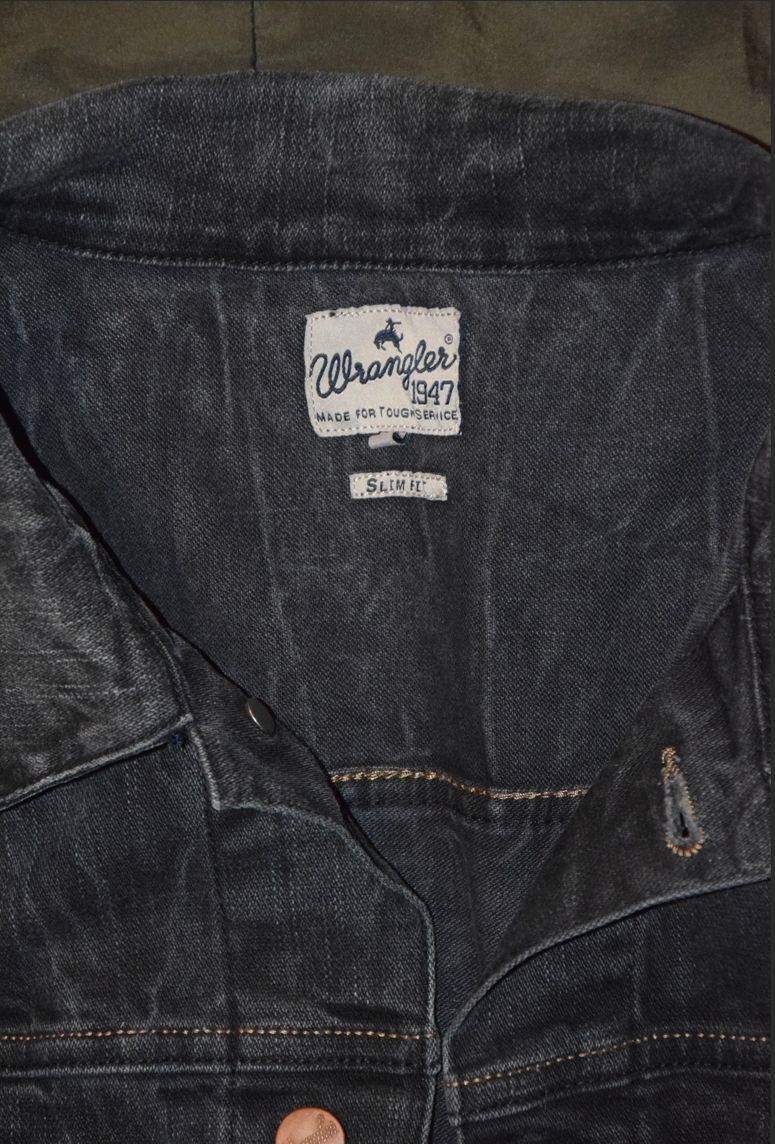 WRANGLER CORE JACKET Jeans bunda,velikost L, slim fit,NOVÁ - 5