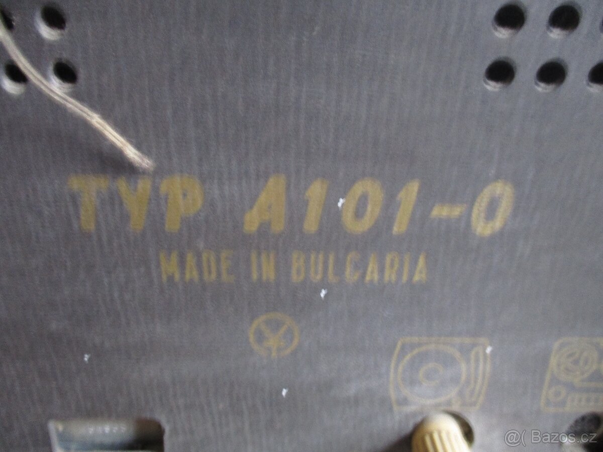 Retro rádio gramofon - 5