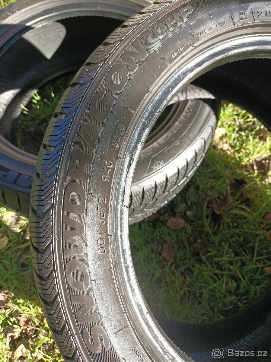 2 zimní pneumatiky Imperial 215/45/16 6,5mm - 5