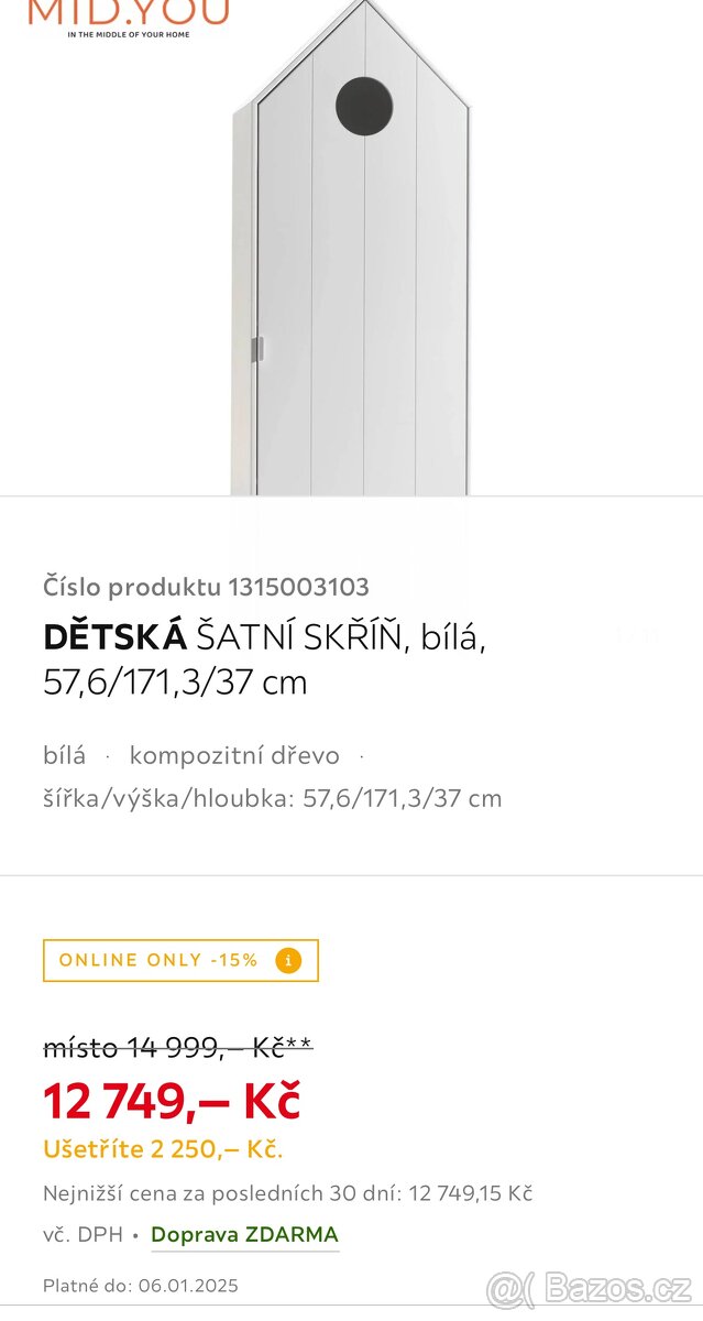 dětské skříně domečky - 5