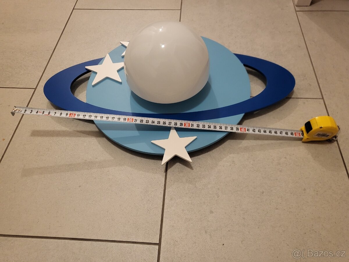 Světlo do dětského pokoje planeta a hvězdičky Philips Cronos - 5