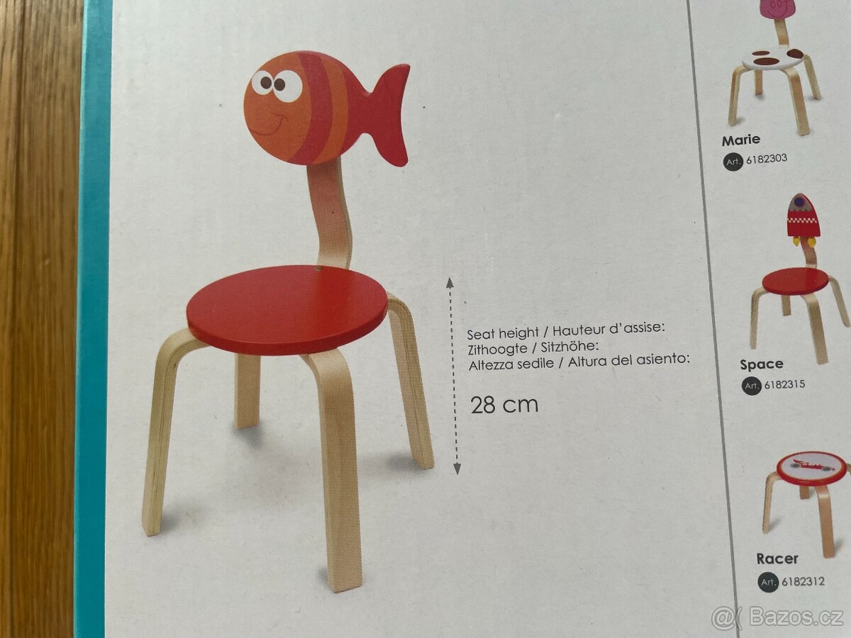 Dětský nábytek, Stůl a 2 židle - 5