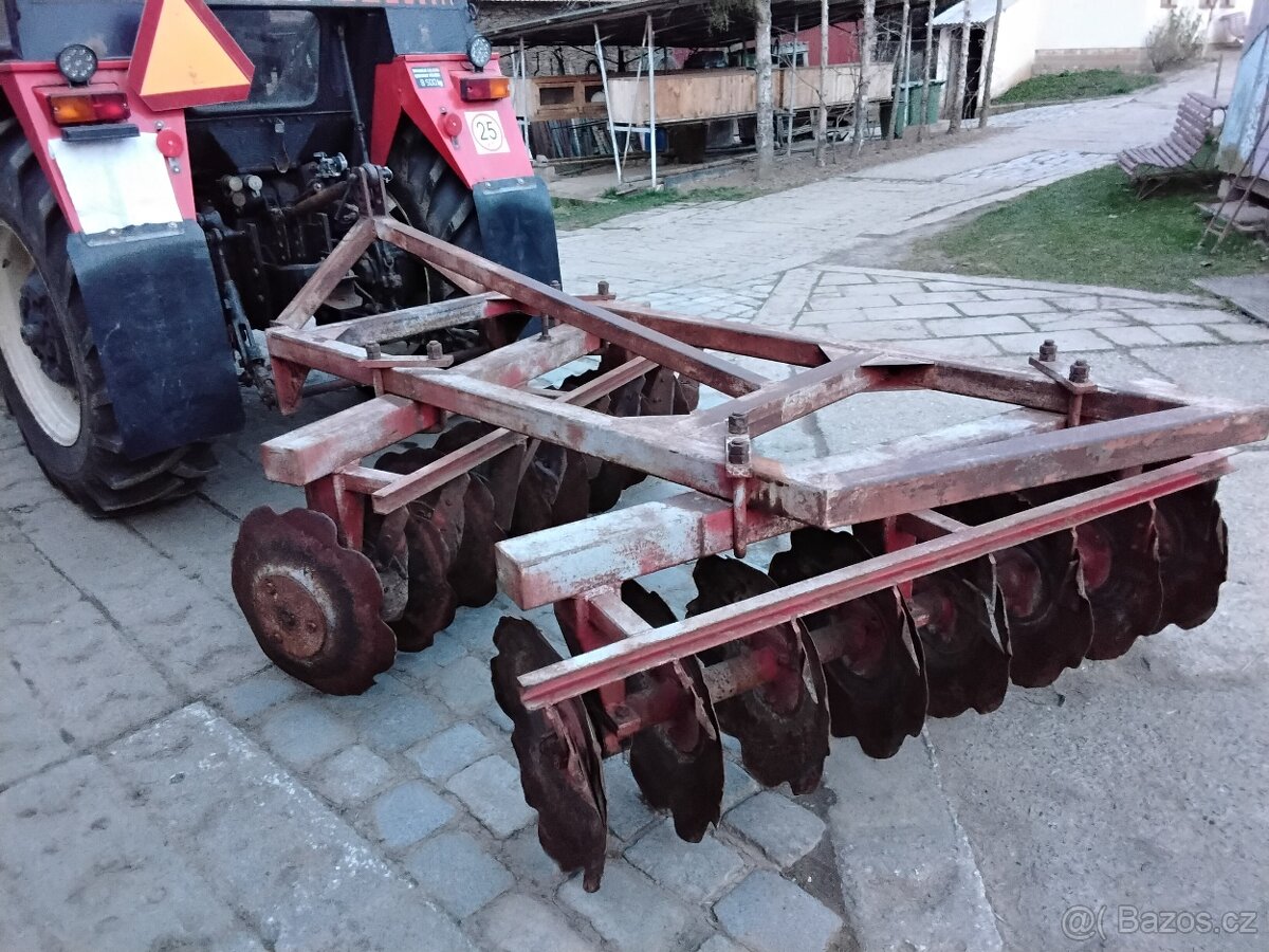 Diskový dvouřadý podmítač - 5