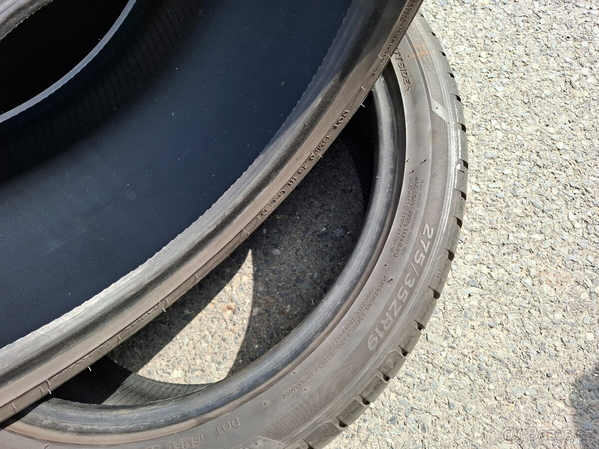 Zánovní pneu letní BMW r19 - 5