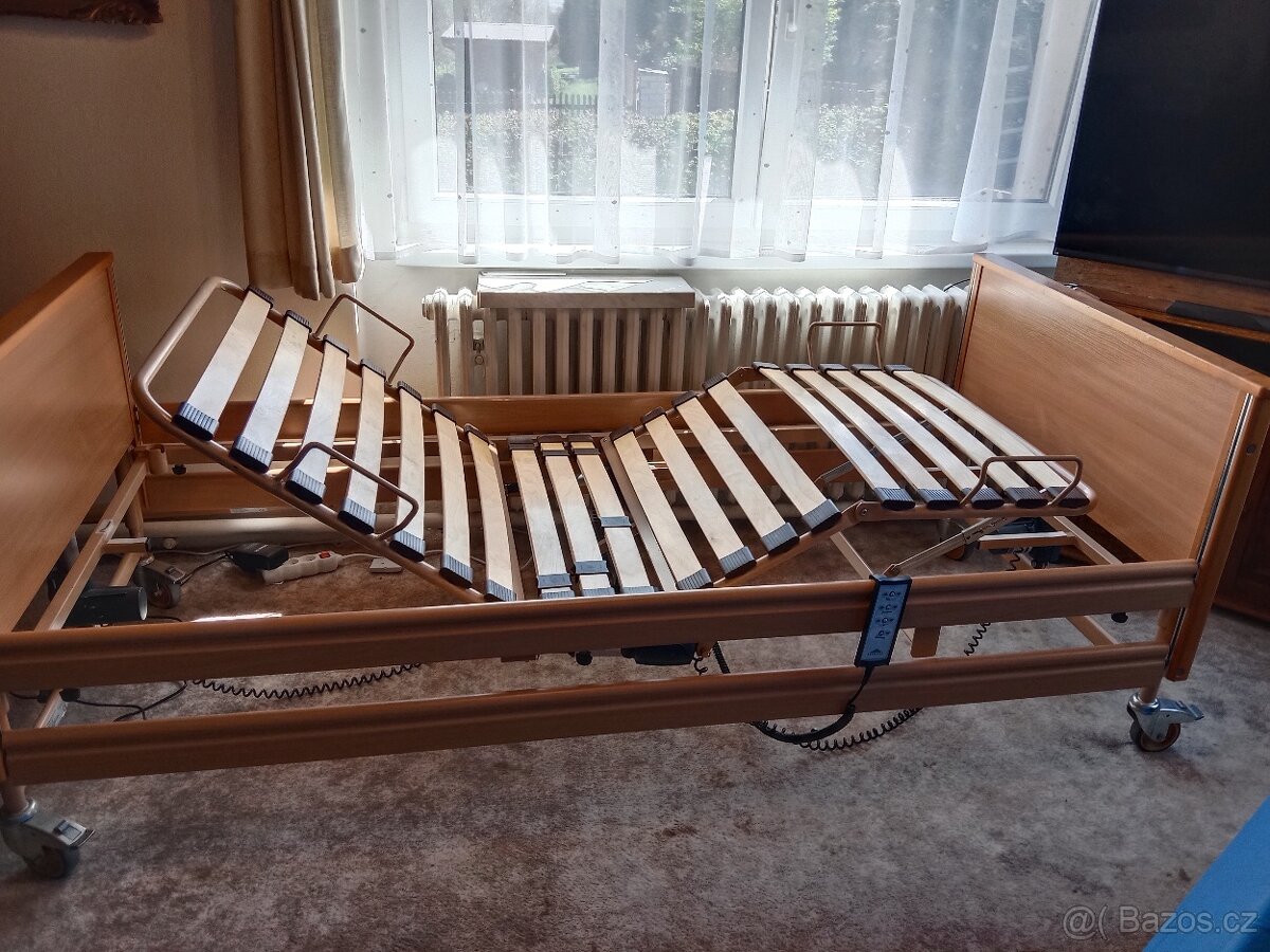 Prodám polohovací postel - 5