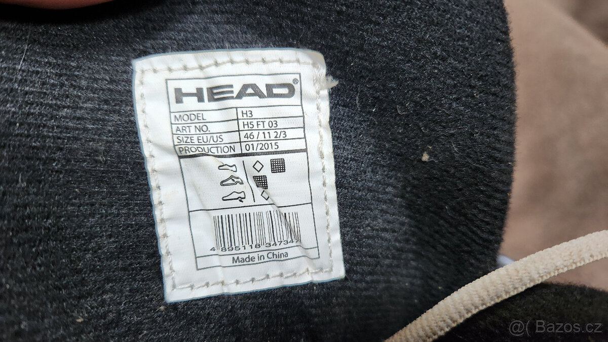 Prodám Inline brusle značkové HEAD H3.Velikost na foto. - 5