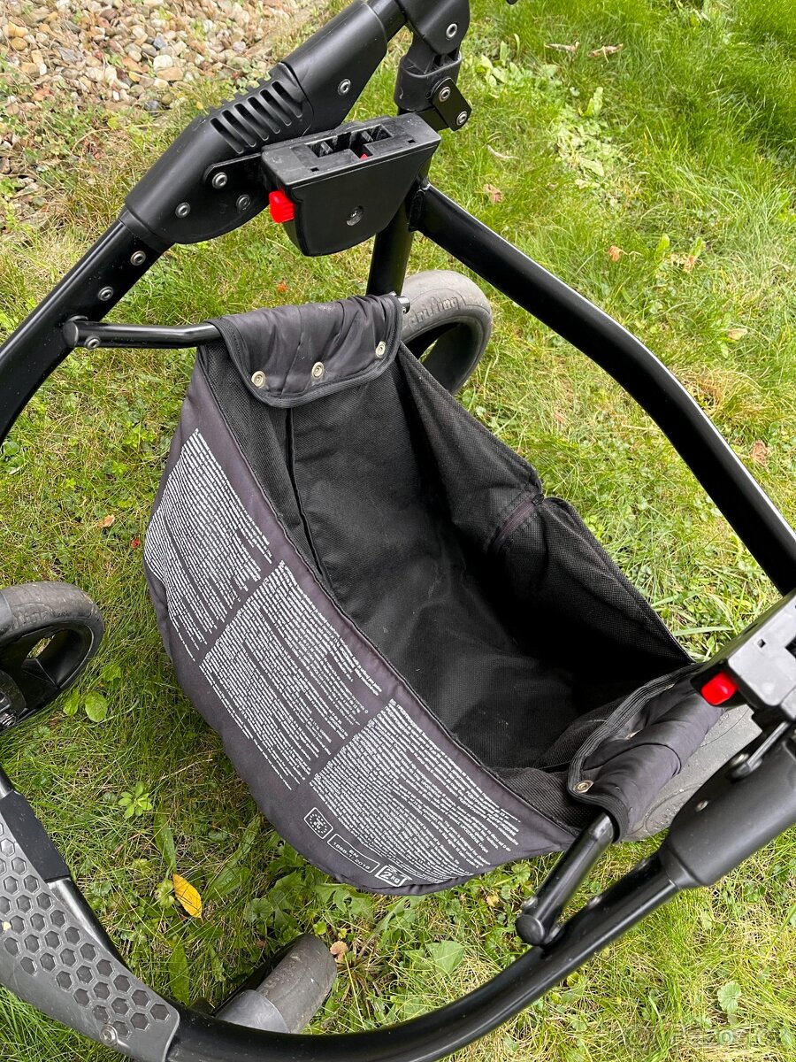 Kočárek Kunert Rotax, rok 2022, kombinovaný, černý/tyrkys - 5
