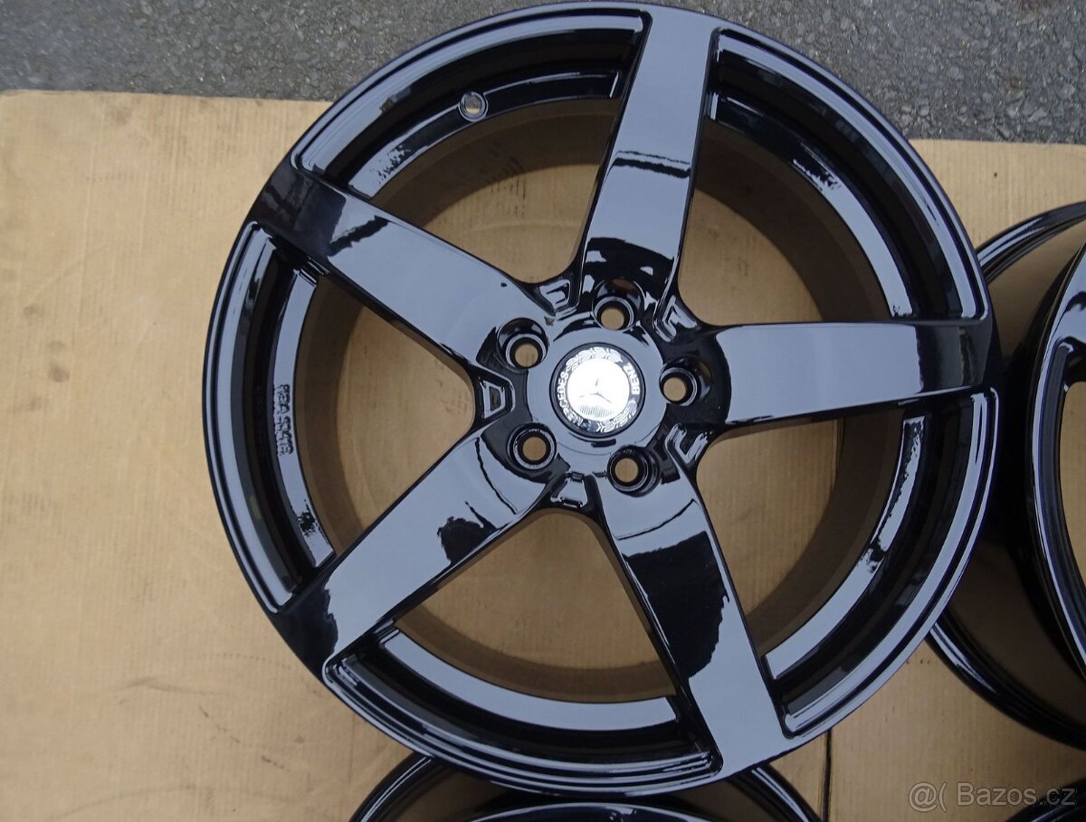 Alu disky dvourozměr Mercedes, 18", 5x112, ET 43, šíře 8,5J - 5