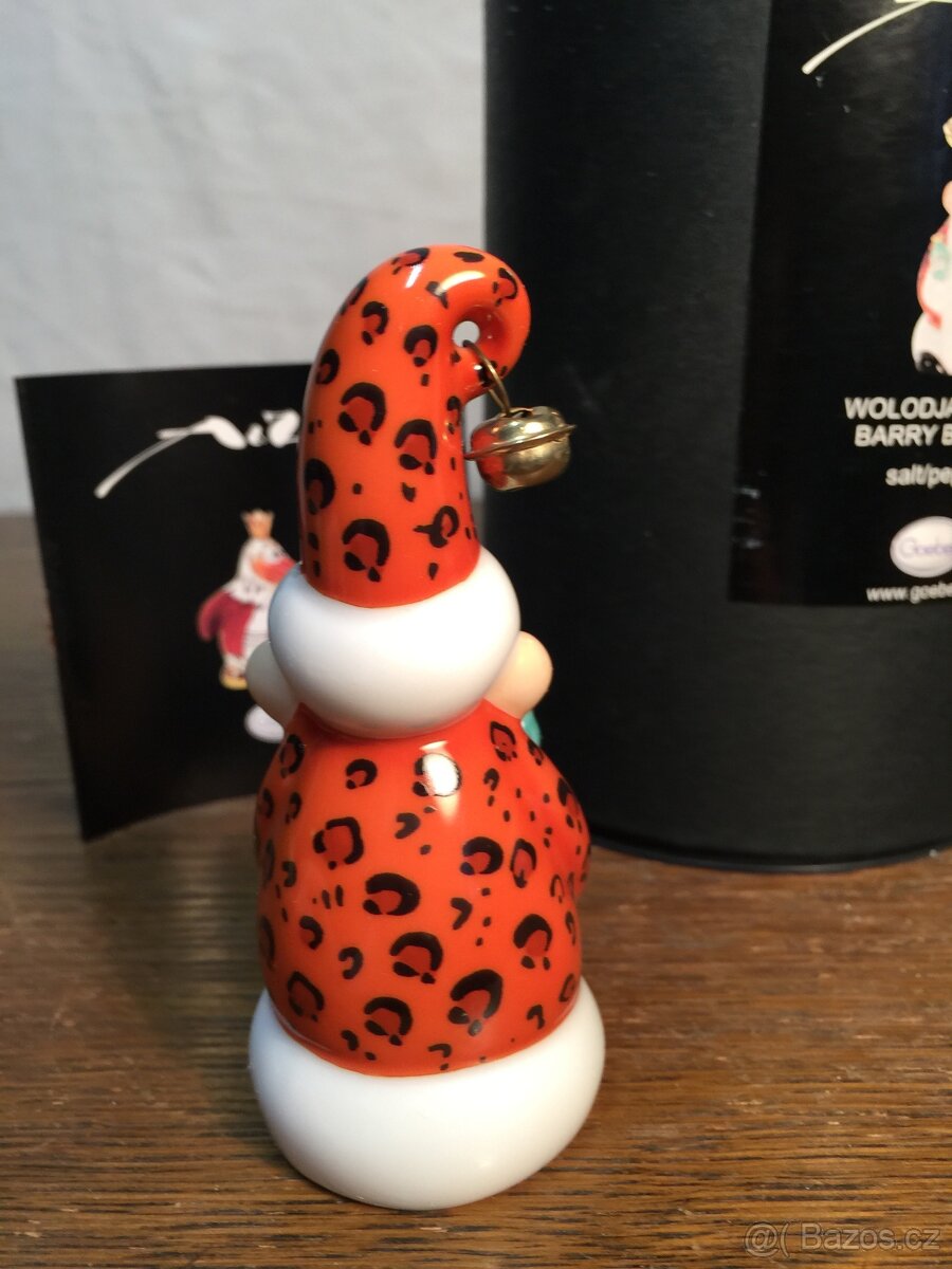 Porcelánová slánka Goebel Limit edice Santa Děda Mráz - 5