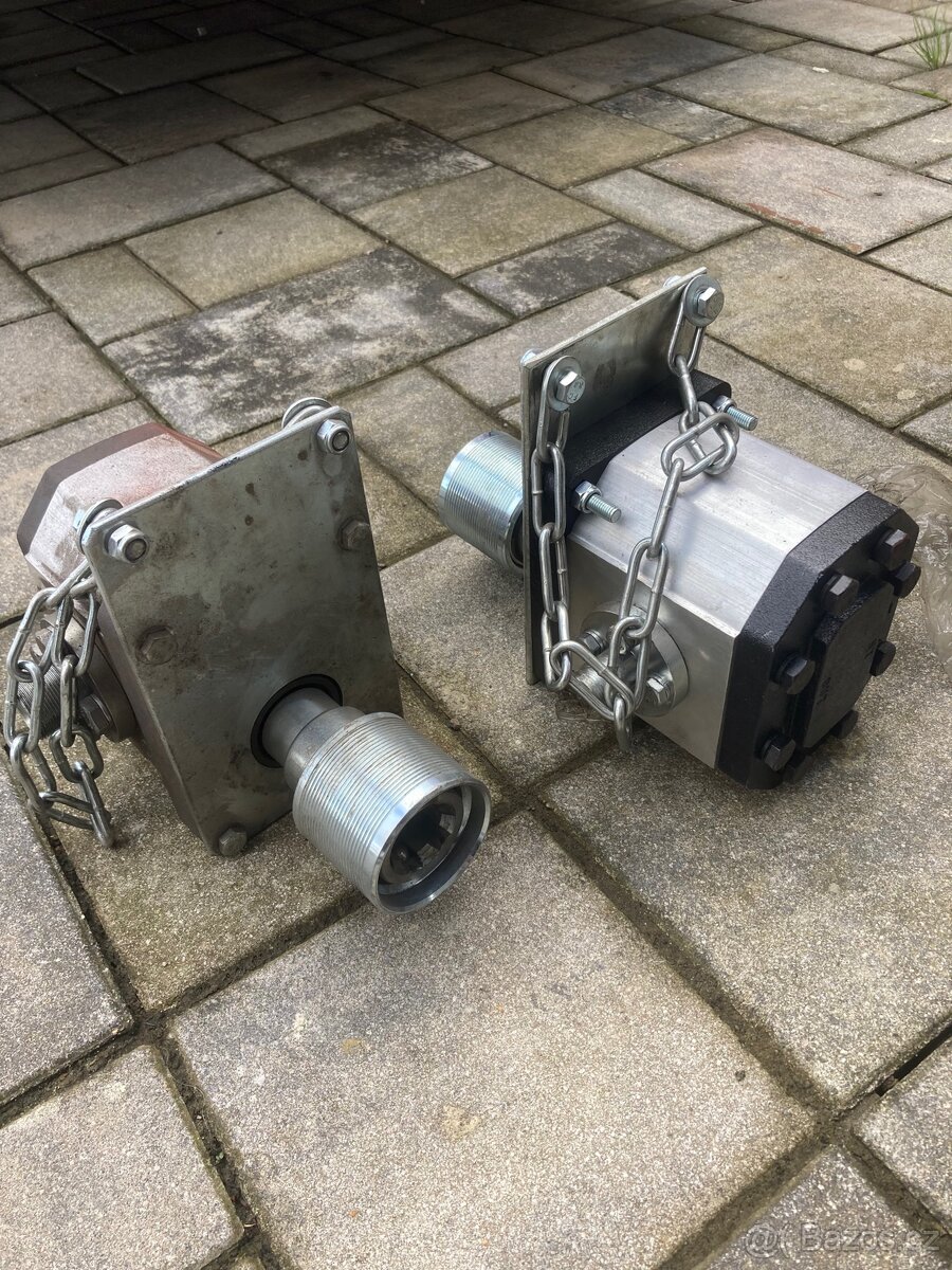 Hydraulické čerpadlo s rychlospojkou na kardan - 5