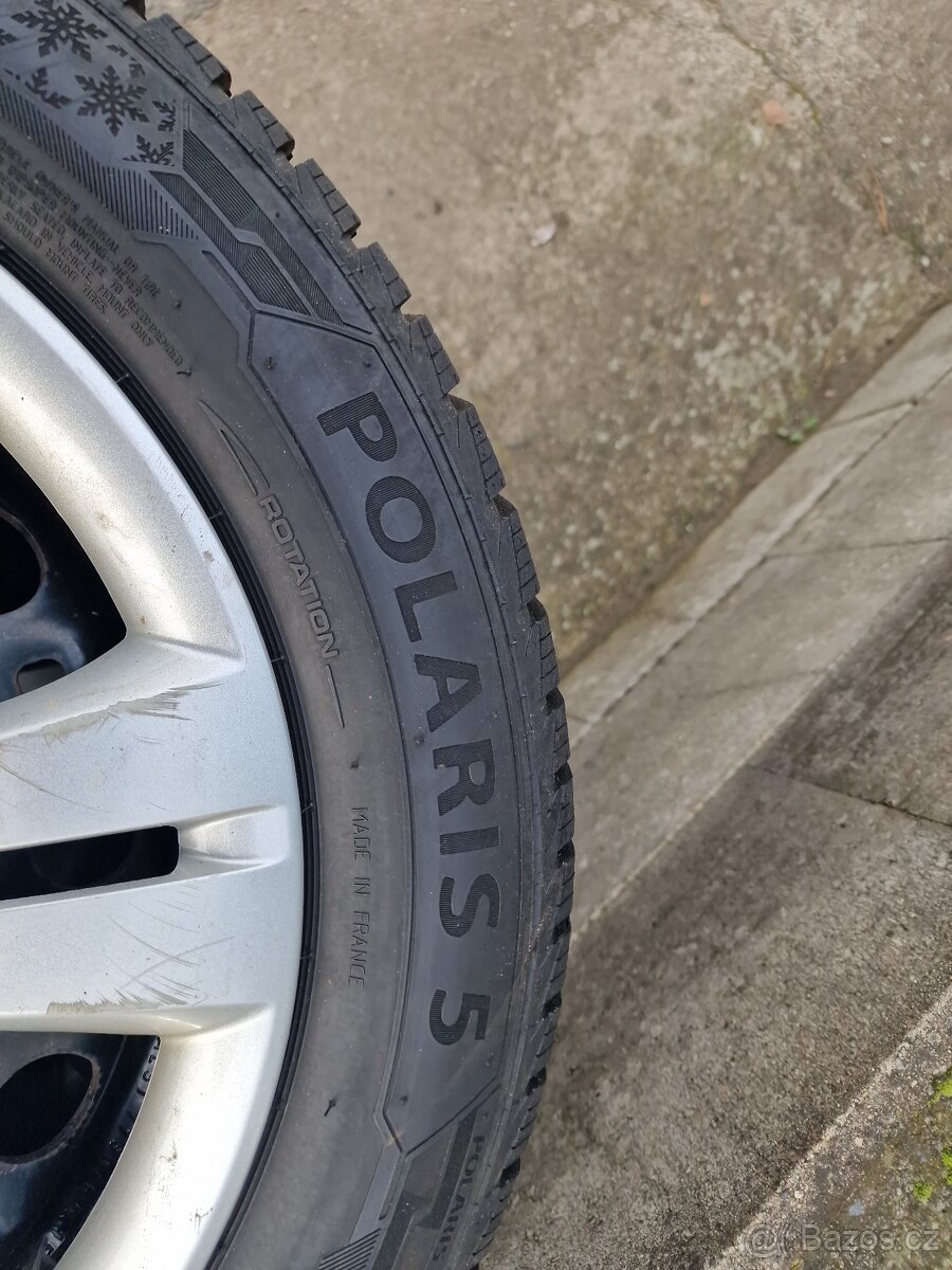185/60/15 Zimní kola Škoda Rapid 5x100 Barum Polaris 5 - 5