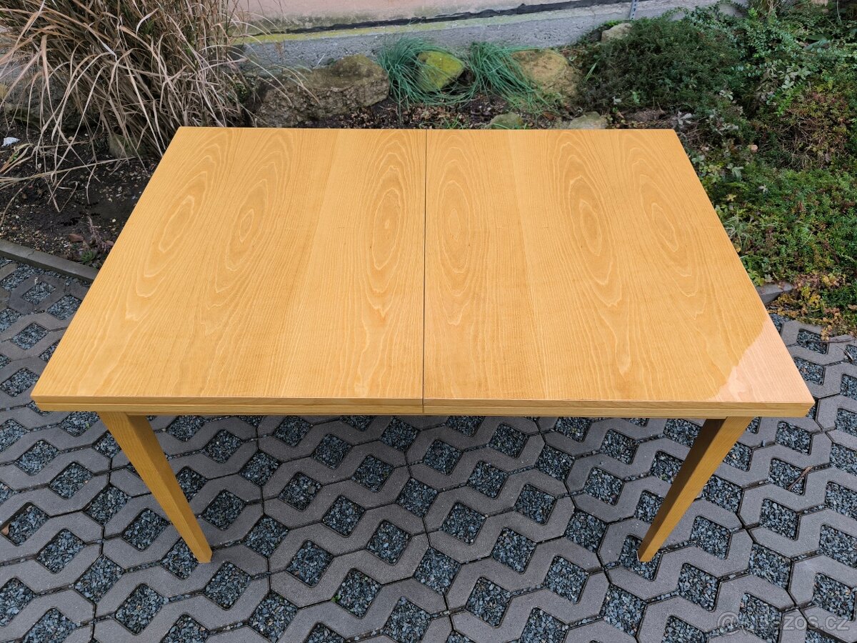 Retro jídelní rozkládací stůl Jitona - 70. léta - 5