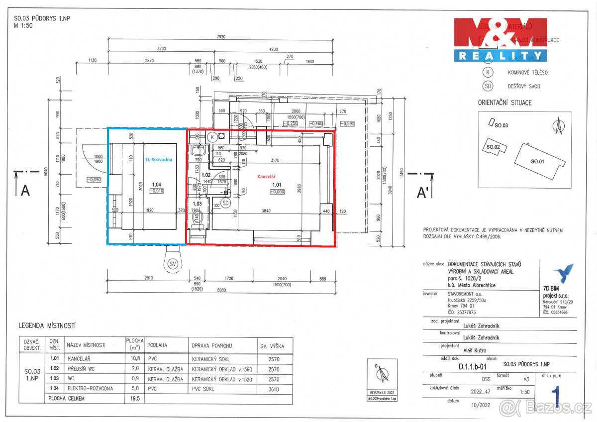 Pronájem kancelářského prostoru, 14 m², Město Albrechtice - 5