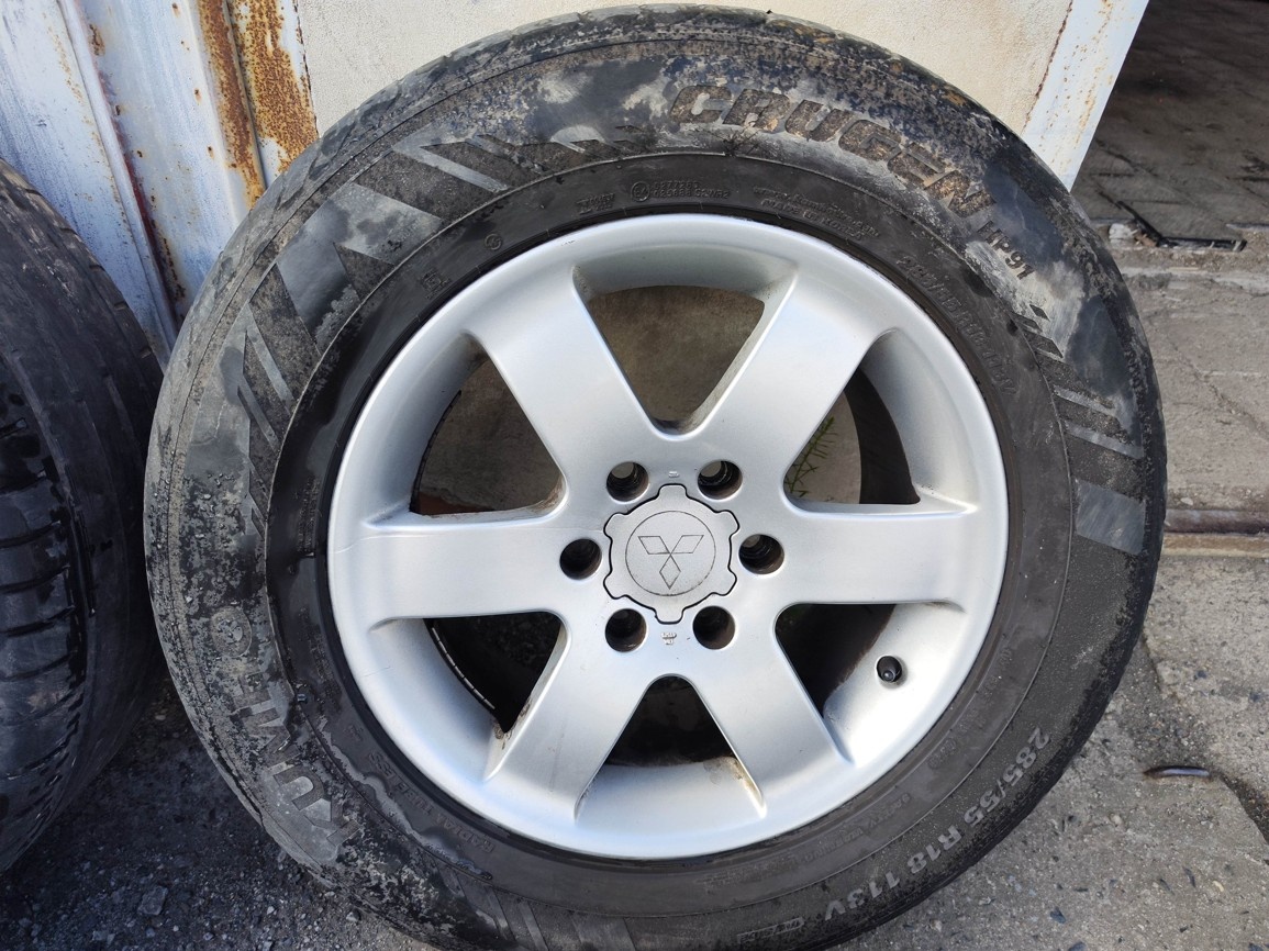 18"letní alu sada 6x139 origo Mitsubishi Pajero L200 V80 - 5
