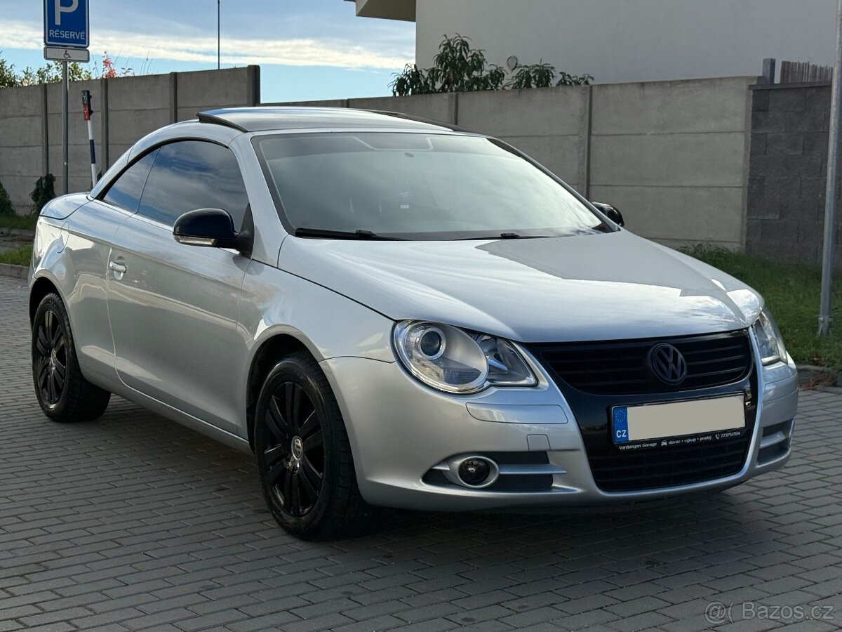 Volkswagen EOS 2.0TDI,Manál,Šibr,Kabrio,Kůže,Po servise⭐ - 5