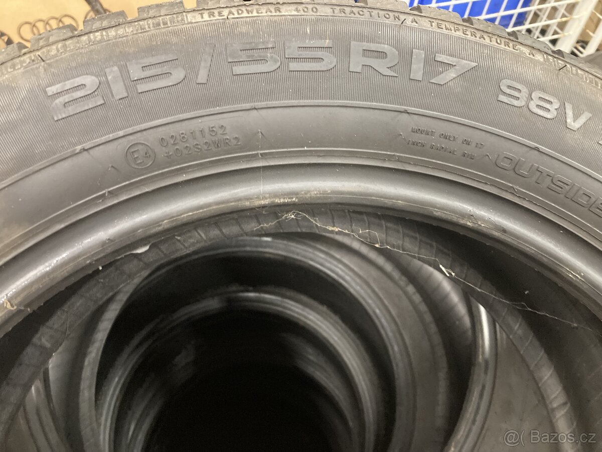 Zimni pneu 215/55 R17 nokian - 5
