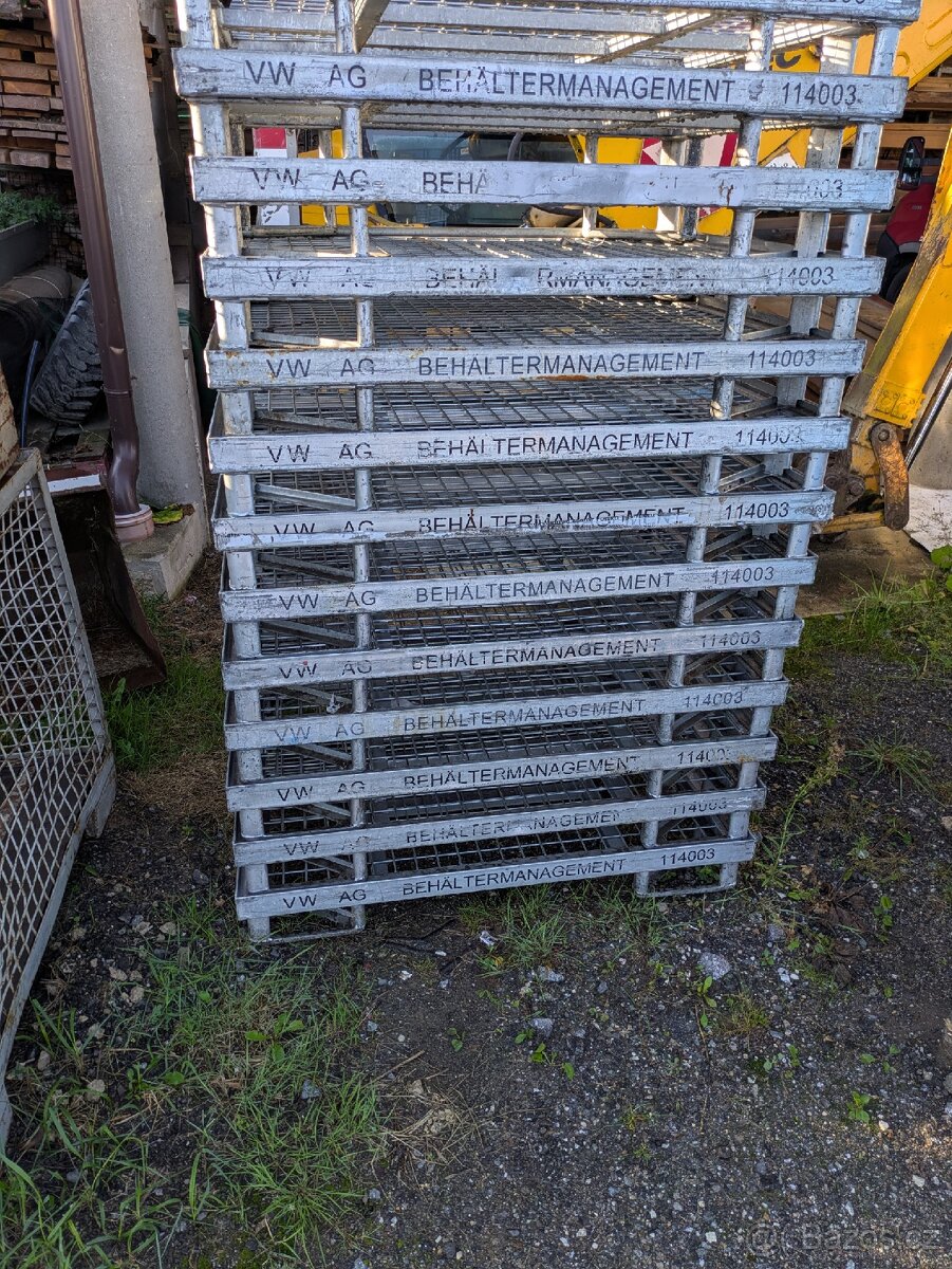 Kovové pozinkované palety - 5