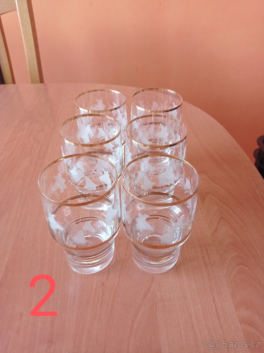Různé sety sklenic - 5