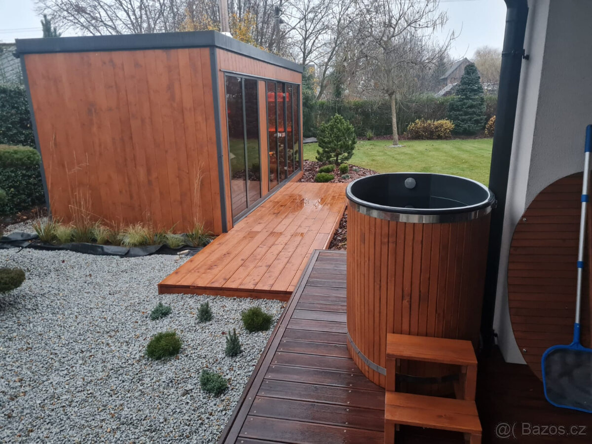Venkovní saunový domek s odpočívárnou - 5