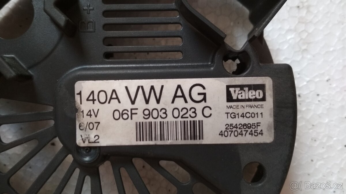 Alternátor VW Caddy 2.0 SDI - 5