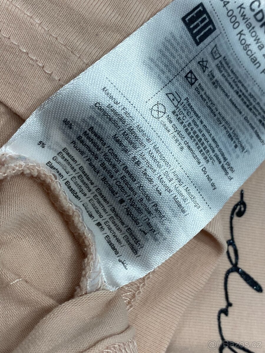 Dívčí tričko dl. rukáv Coccodrillo, vel. 158 - 5