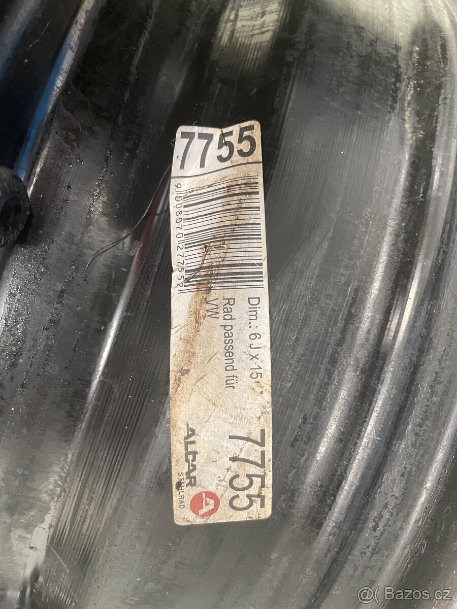 plechové disky 5x112 R15 - 5