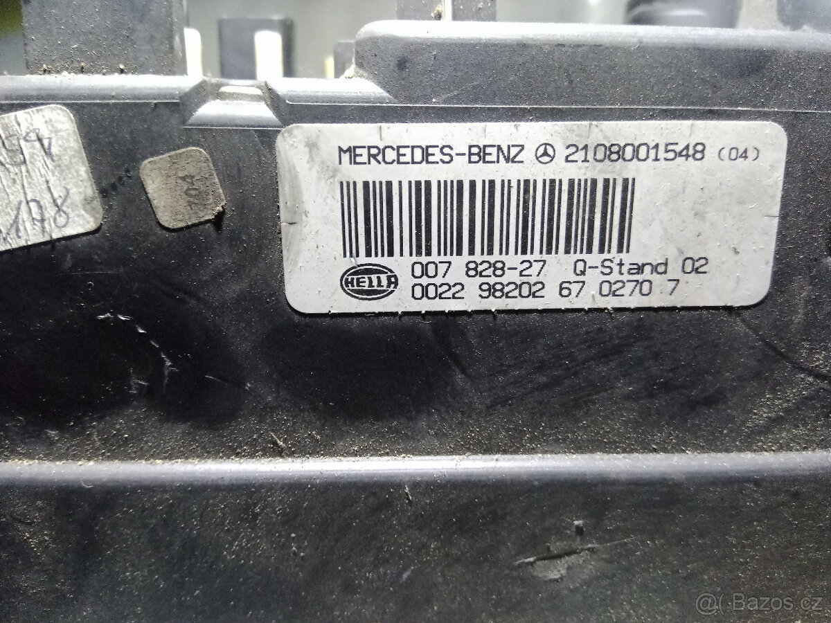 kompresor centrálu Mercedes benz W202 W208 W210 - 5