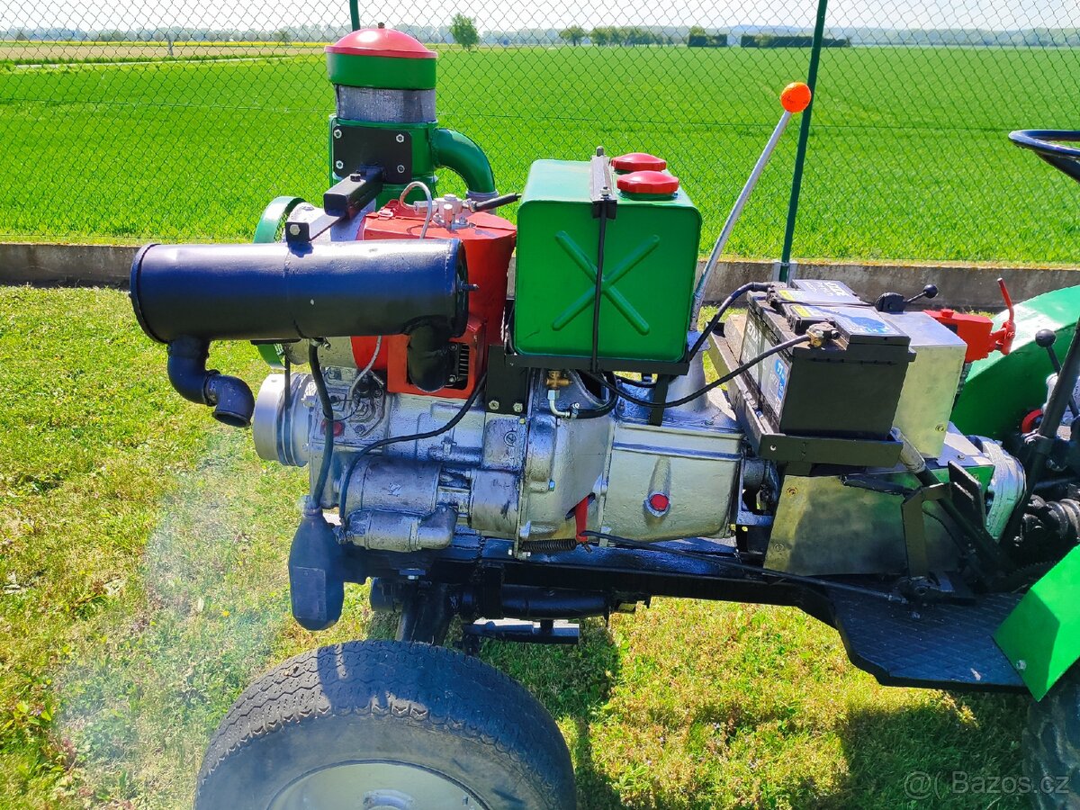 Malotraktor domácí výroby diesel - 5