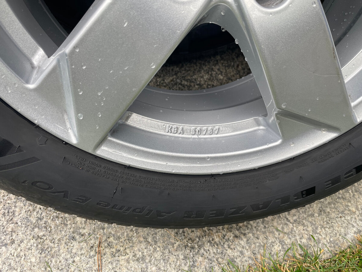 Nové alu disky a zimní pneu R17 - 5