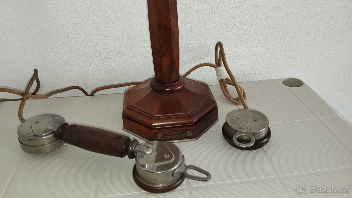 nádherný originální francouzský telefon GRAMMONT - 5