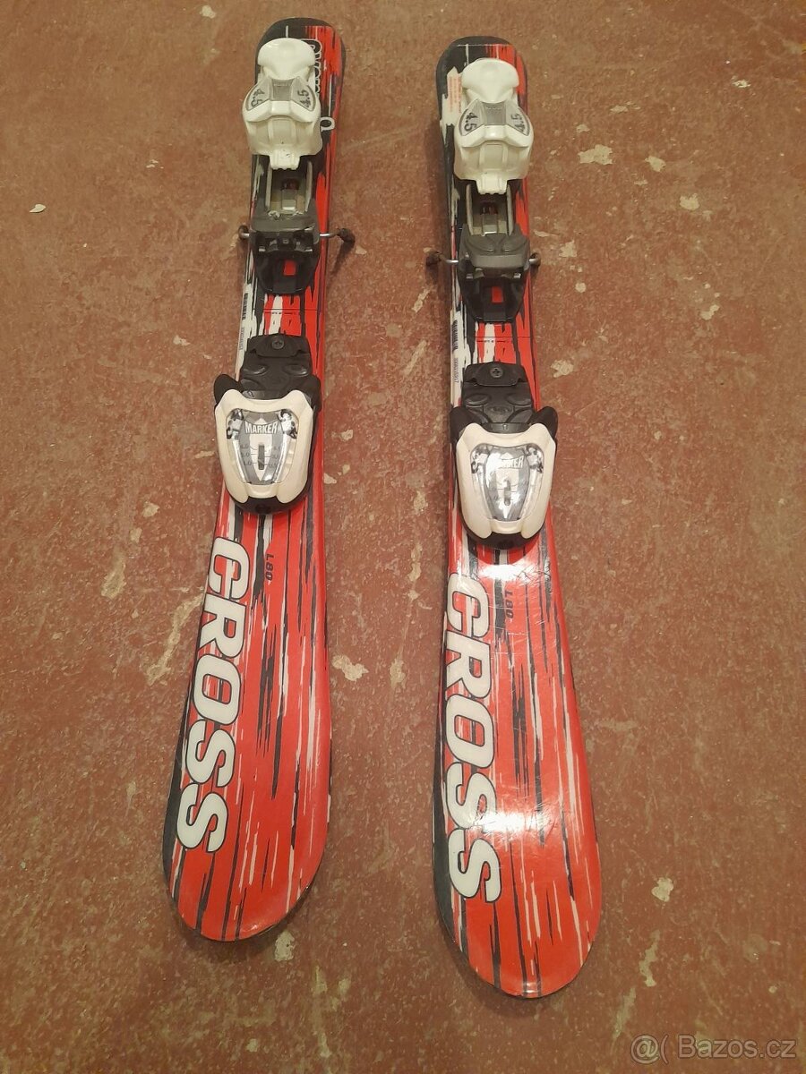 Prodám dětské lyže Cygnus 80 cm a boty Technica 28,5 - 5