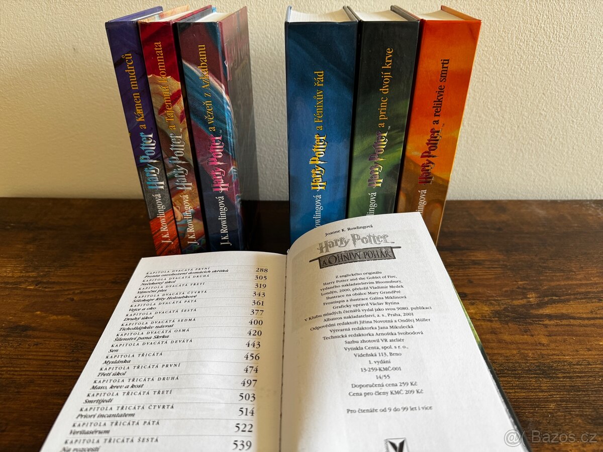 Harry Potter - 1. vydání - KOMPLET - 5